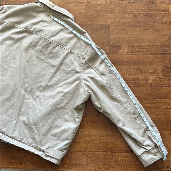 Polo Ralph Lauren Khaki Jacket Men’s 2XL Zip-Up Preppy Casual Plaid Lining - Picture 5 of 12